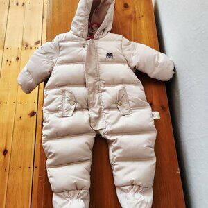 Murmurbear 6-12m baby footed snowsuit